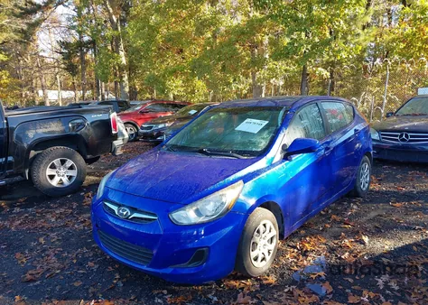 2012 Hyundai Accent Gs из США, поврежденный, VIN KMHCT5AE2CU048331